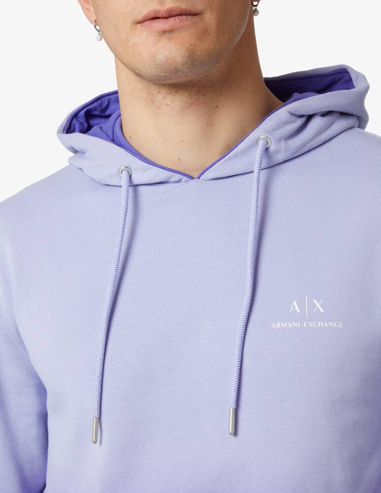 rinascente Armani Exchange Degrade hoodie - violet
