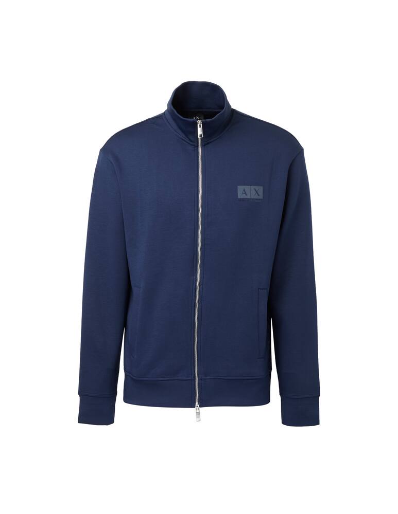 rinascente Armani Exchange Felpa fzip modal - blu