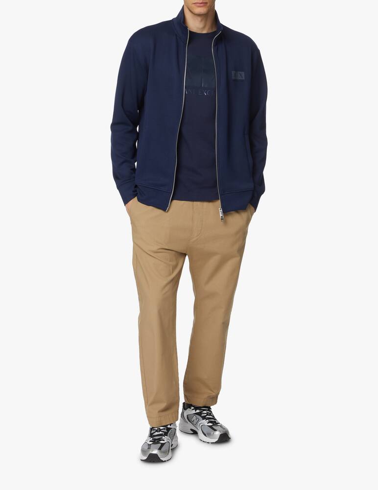 rinascente Armani Exchange Felpa fzip modal - blu