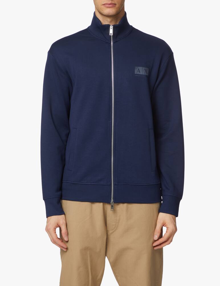 rinascente Armani Exchange Felpa fzip modal - blu