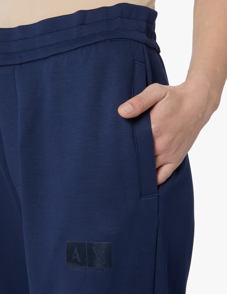 rinascente Armani Exchange Pantalone in felpa modal - blu