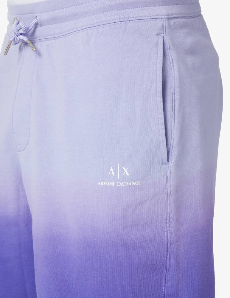 rinascente Armani Exchange Degrade sweatshorts - violet