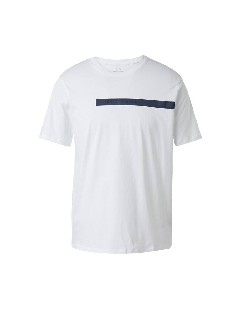 rinascente Armani Exchange Maglietta manica corta tape - bianco