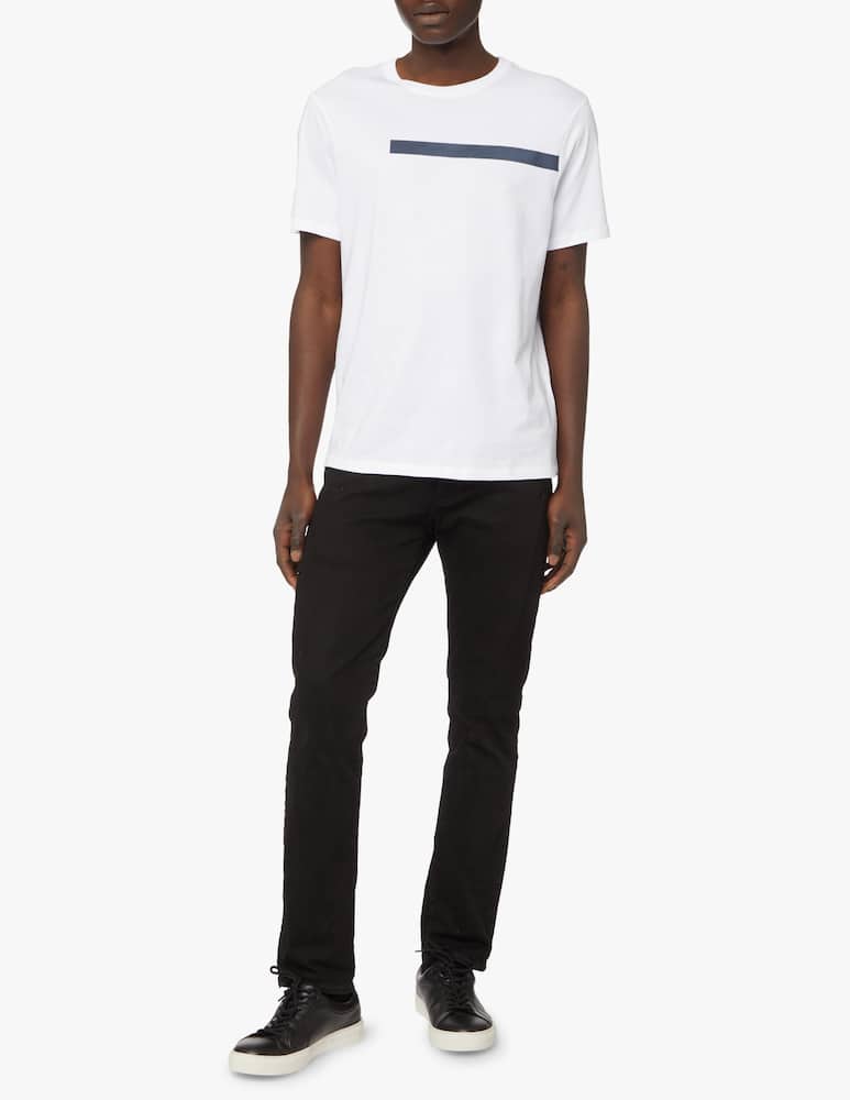 rinascente Armani Exchange Maglietta manica corta tape - bianco