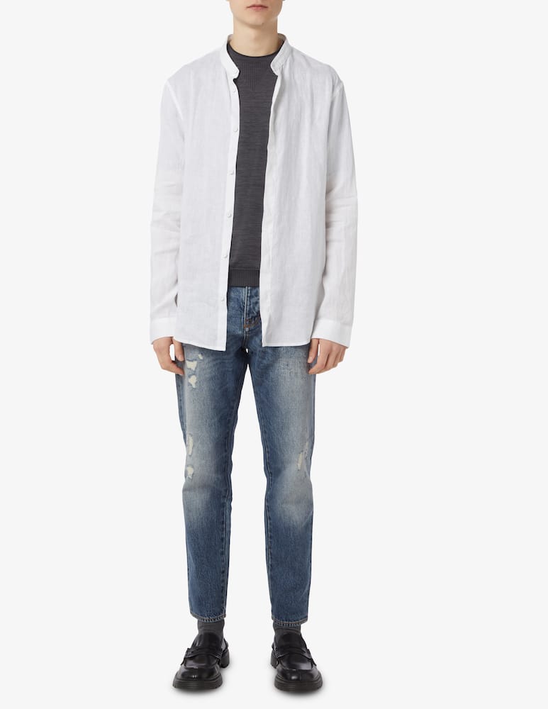 rinascente Armani Exchange Corean linen shirt