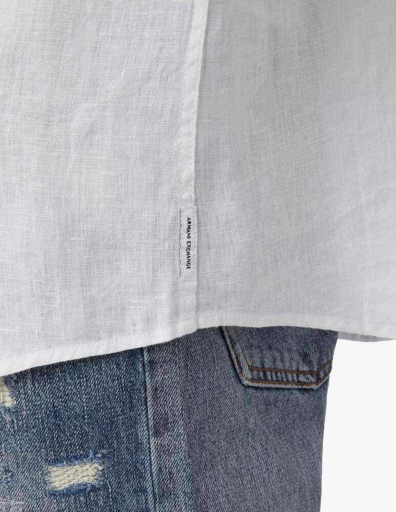 rinascente Armani Exchange Corean linen shirt