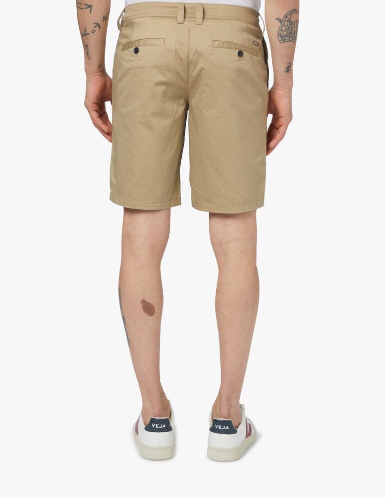 Armani Exchange Cotton slim shorts - beige - picture 3 Armani Exchange Cotton slim shorts - beige - picture 3