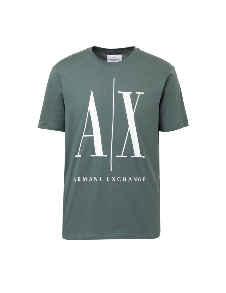 Armani Exchange Maglietta manica corta icon grande - verde - immagine 1 Armani Exchange Maglietta manica corta icon grande - verde - immagine 1