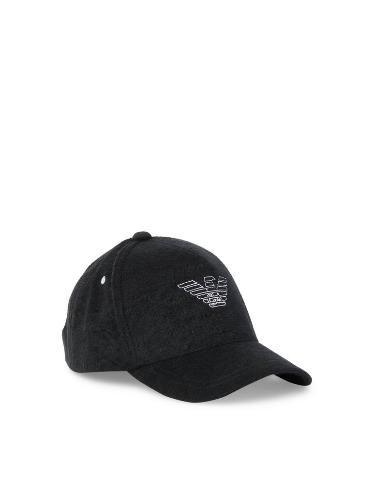 rinascente Emporio Armani Sponge baseball essential cap - black