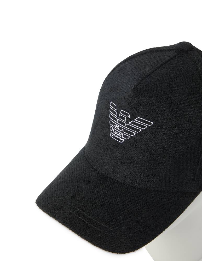 rinascente Emporio Armani Sponge baseball essential cap - black