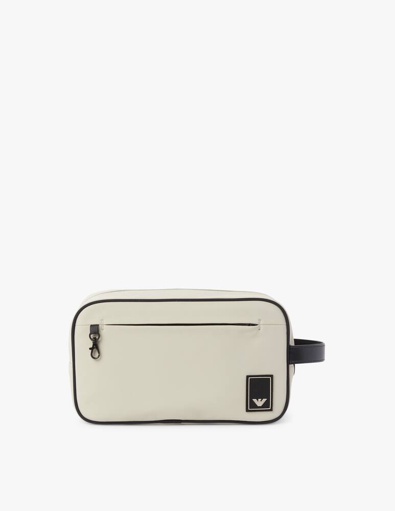 rinascente Emporio Armani Beautycase in nylon travel - beige