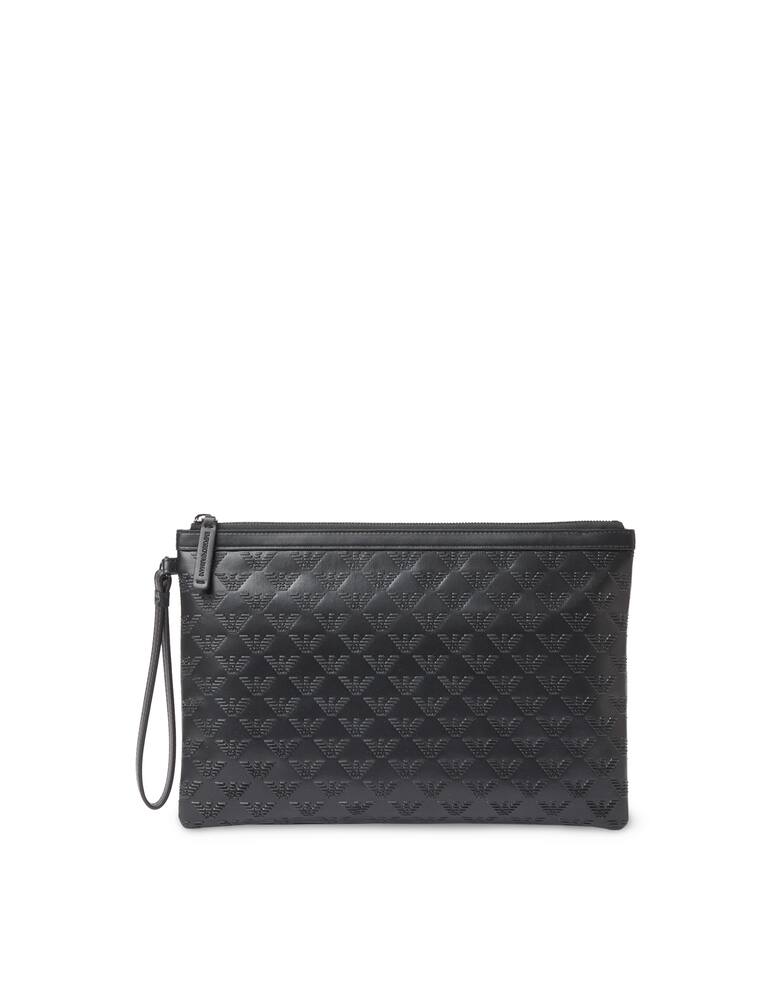 rinascente Emporio Armani Pouch nylon eagle pocket - multi