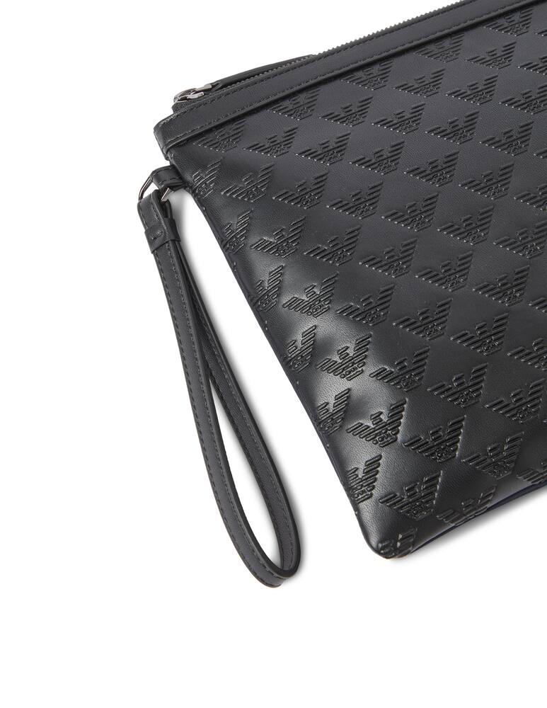 rinascente Emporio Armani Pouch nylon eagle pocket - multi