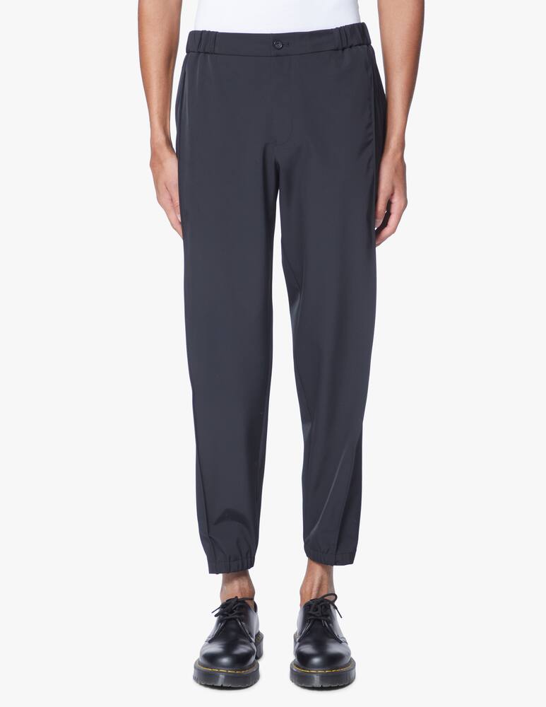 rinascente Emporio Armani Stretch tech gabardine pant - black