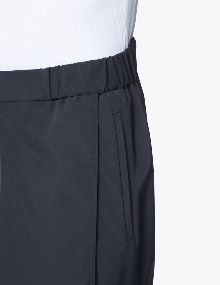 rinascente Emporio Armani Stretch tech gabardine pant - black