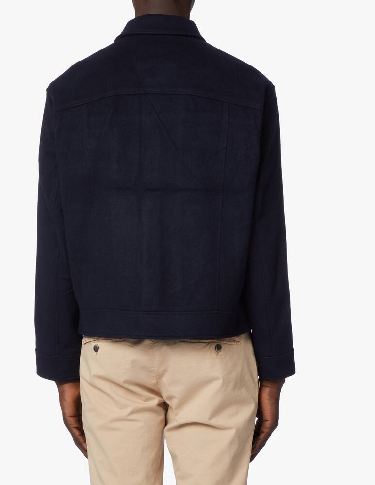 rinascente Emporio Armani Giacca misto lana cach - blu