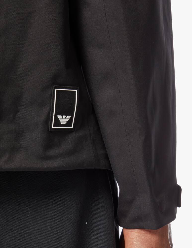 rinascente Emporio Armani Giacca corta in nylon travel - nero