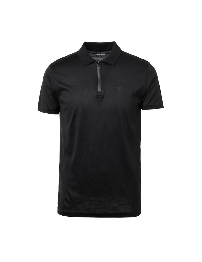 rinascente Emporio Armani Polo manica corta mzip tech travel - nero