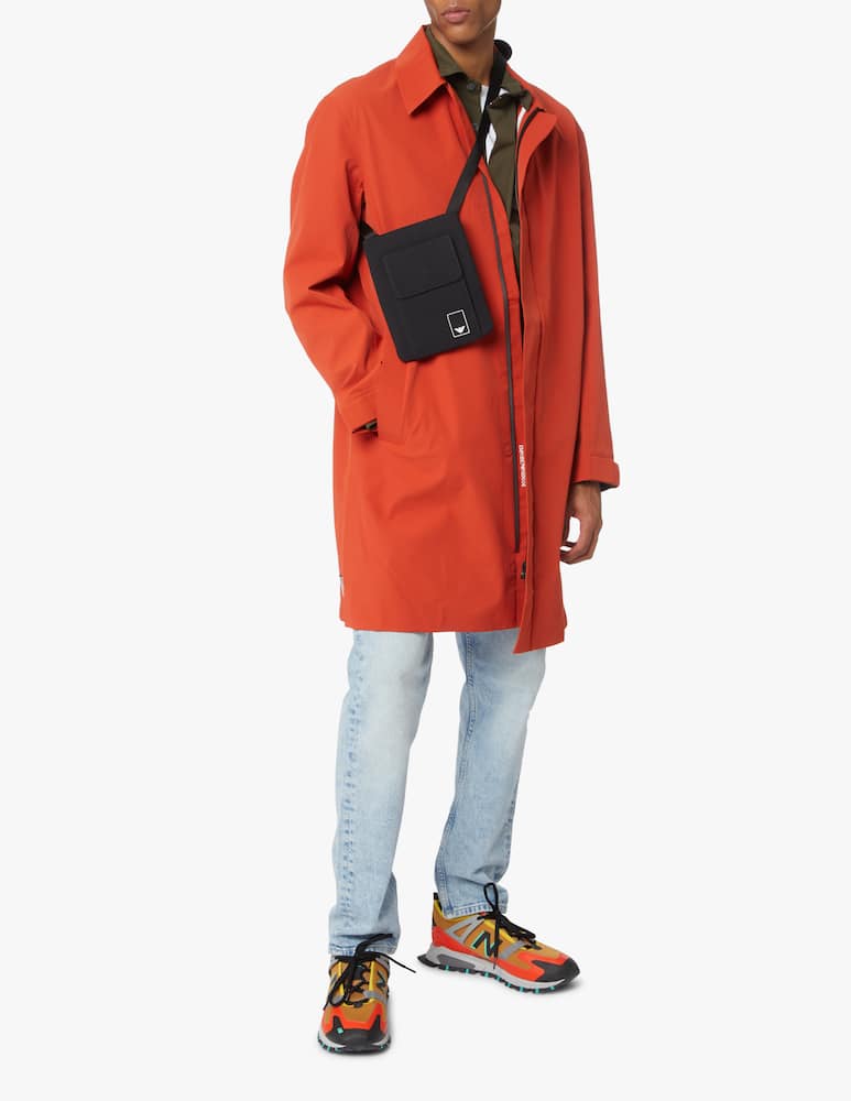 rinascente Emporio Armani Impermeabile in nylon tech travel - arancione