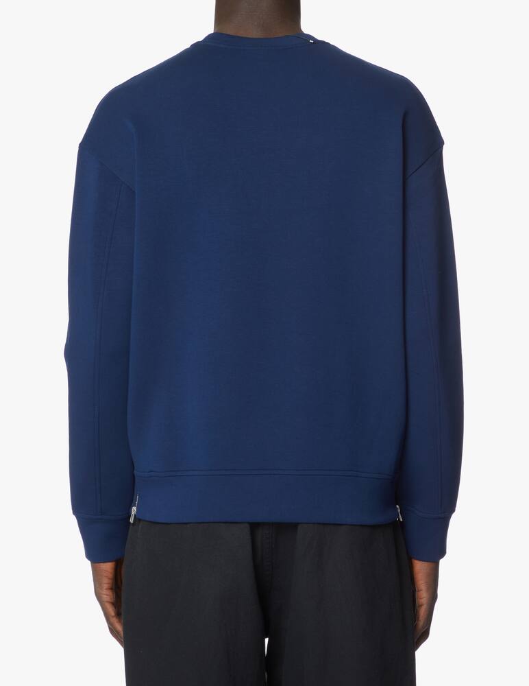 rinascente Emporio Armani Multi logo sweatshirt - blue