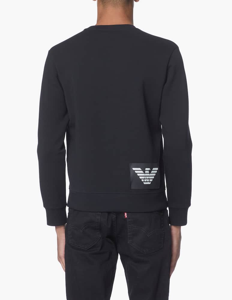 rinascente Emporio Armani Chinese tiger ny sweatshirt - black