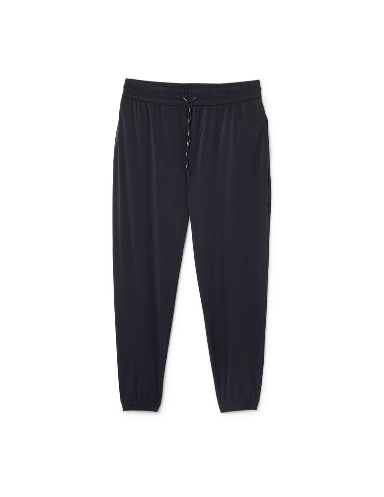 rinascente Emporio Armani Pantaloni coulisse nylon tech travel - nero