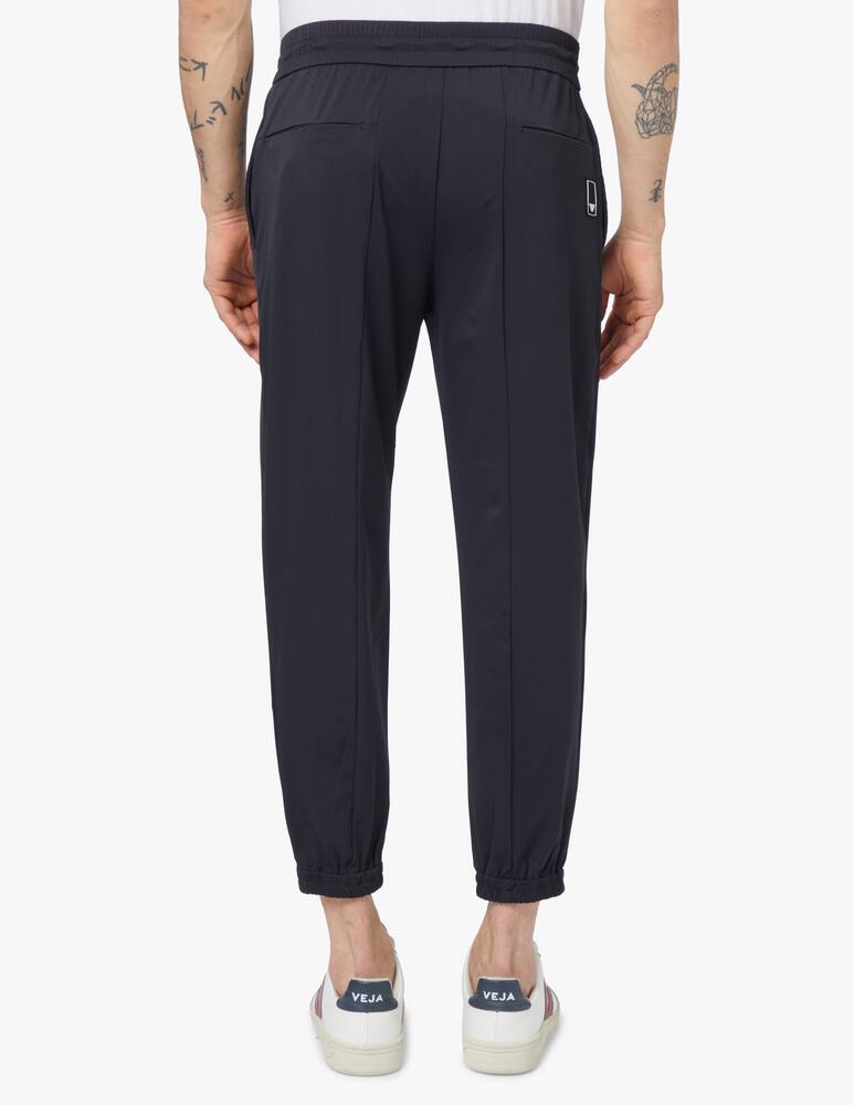 rinascente Emporio Armani Pantaloni coulisse nylon tech travel - nero