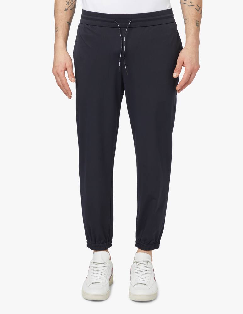 rinascente Emporio Armani Pantaloni coulisse nylon tech travel - nero
