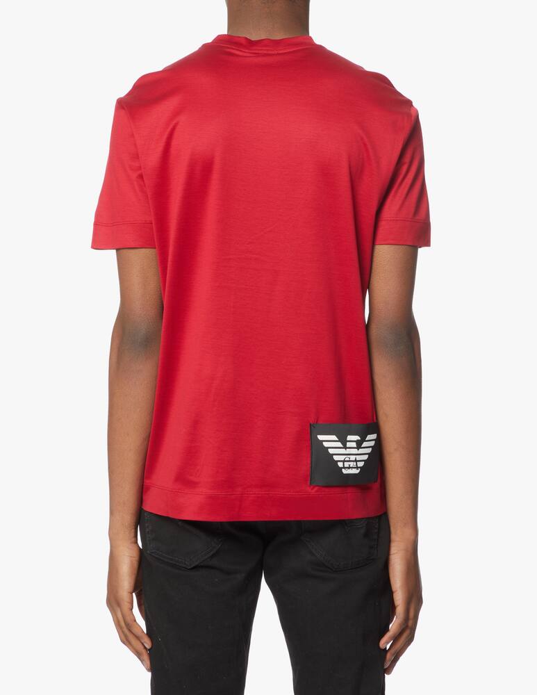 rinascente Emporio Armani Maglietta girocollo tigre chinese ny - rosso