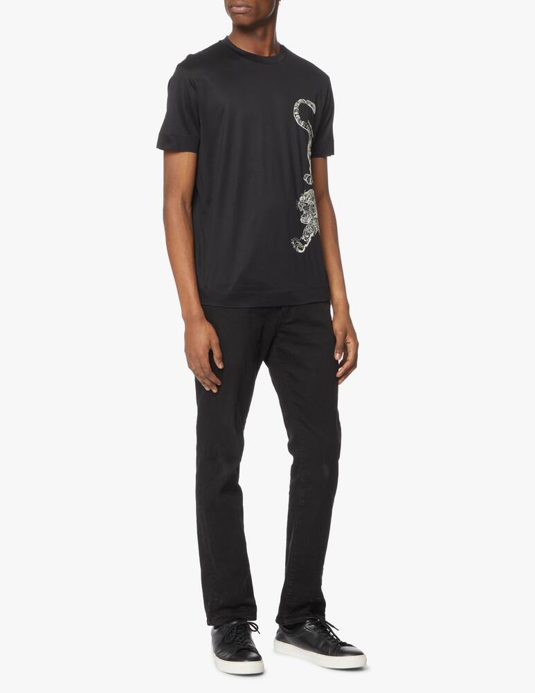 rinascente Emporio Armani Chinese tiger ny t-shirt - black