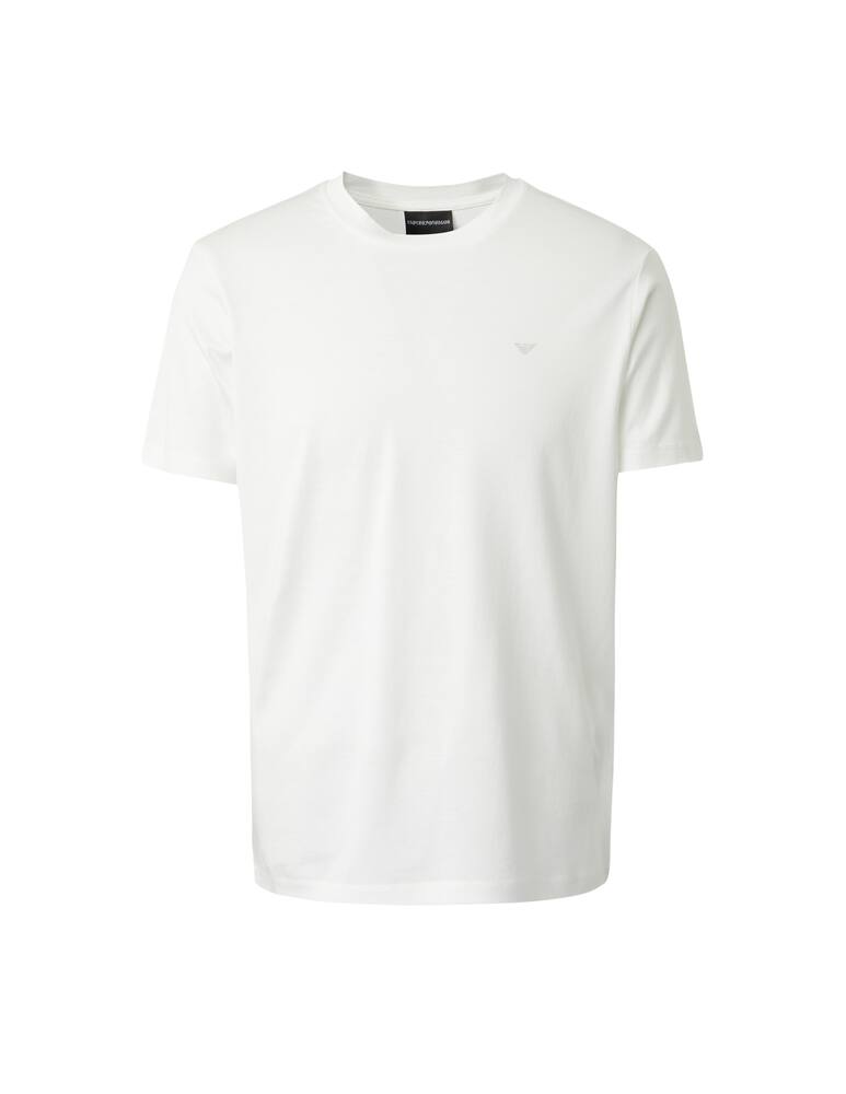 rinascente Emporio Armani Tech travel chest small logo t-shirt - white