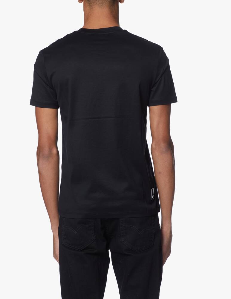 rinascente Emporio Armani Tech travel chest small logo t-shirt - black