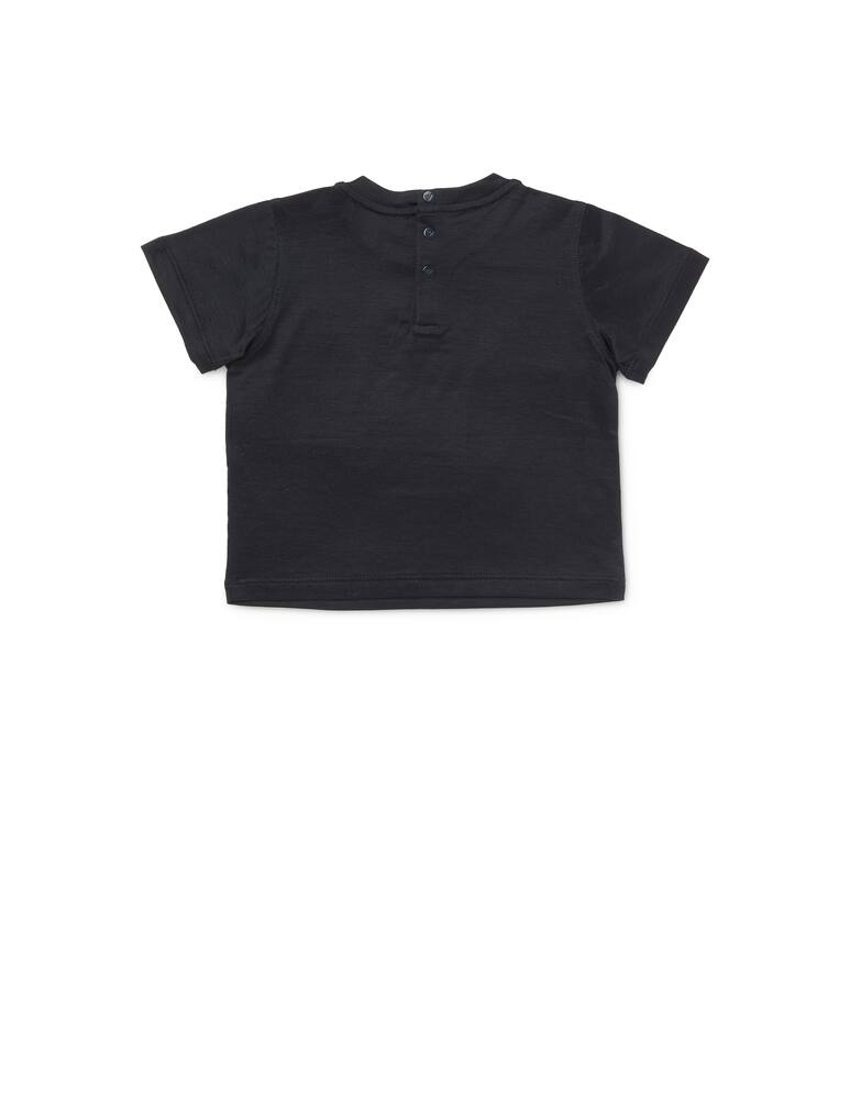 Emporio Armani Maglietta girocollo manica corta - Blu - immagine 3 Emporio Armani Maglietta girocollo manica corta - Blu - immagine 3