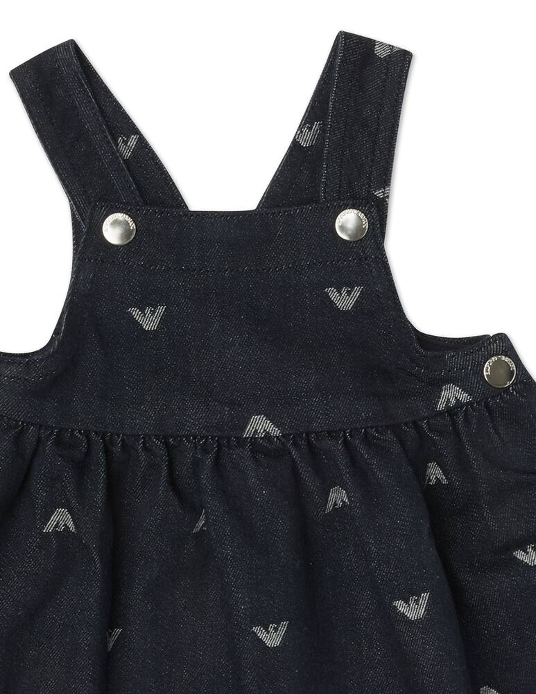 rinascente Emporio Armani Vestitino in cotone - Blu