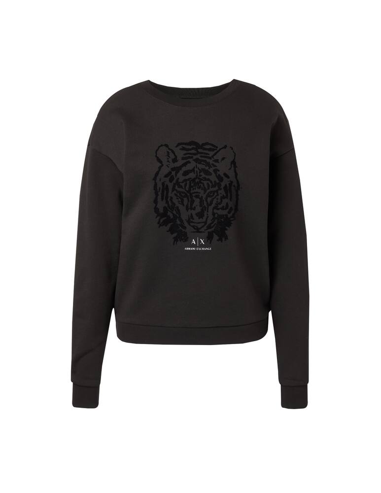 rinascente Armani Exchange Cotton crewneck sweatshirt - black