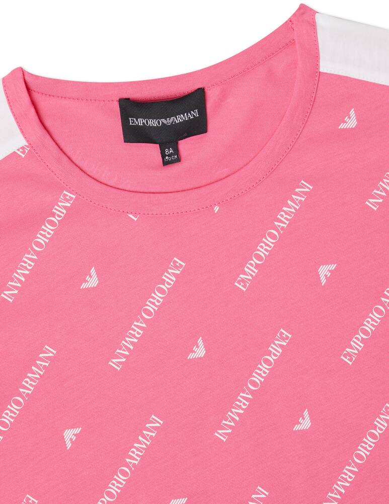 Emporio Armani Maglietta girocollo manica corta - Rosa - immagine 2 Emporio Armani Maglietta girocollo manica corta - Rosa - immagine 2