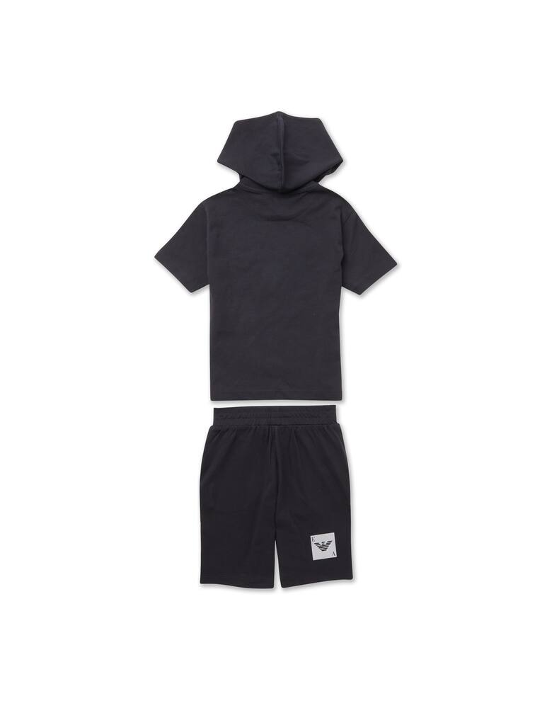 Emporio Armani Set completo maglia e pantalone - Blu - immagine 3 Emporio Armani Set completo maglia e pantalone - Blu - immagine 3