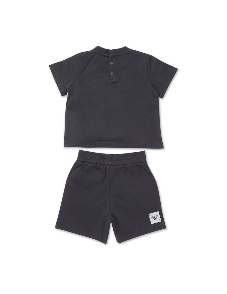 rinascente Emporio Armani Suit set top and below - Blu