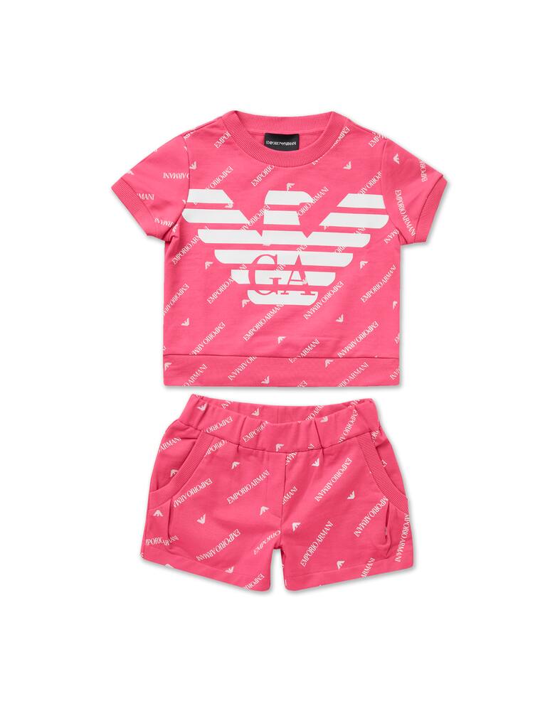 Emporio Armani Set completo maglia e pantalone - Rosa - immagine 1 Emporio Armani Set completo maglia e pantalone - Rosa - immagine 1