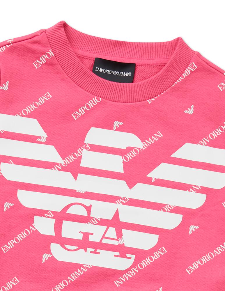 Emporio Armani Set completo maglia e pantalone - Rosa - immagine 2 Emporio Armani Set completo maglia e pantalone - Rosa - immagine 2