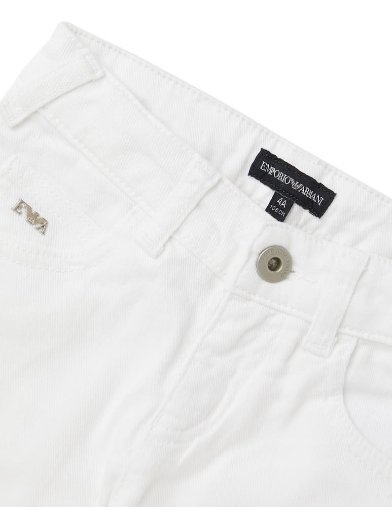 rinascente Emporio Armani Pantaloni 5 tasche - Bianco