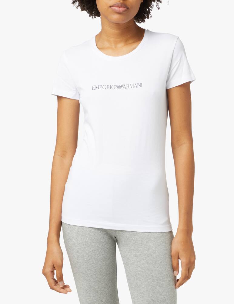Emporio Armani Cotton t-shirt - white - picture 1 Emporio Armani Cotton t-shirt - white - picture 1