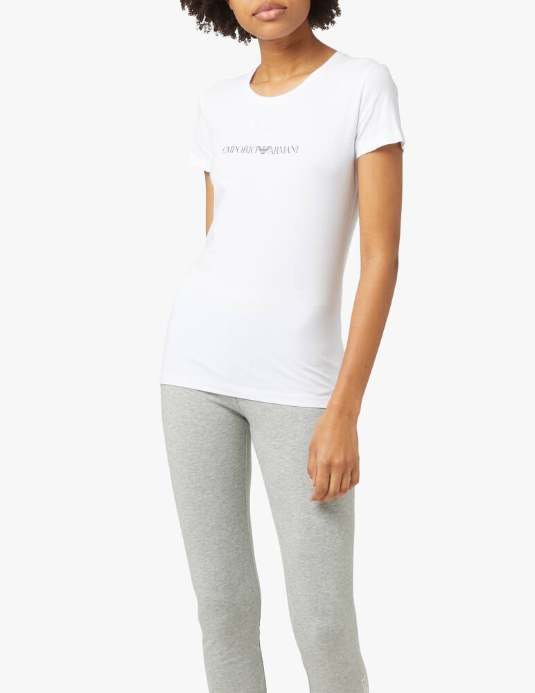 Emporio Armani Cotton t-shirt - white - picture 2 Emporio Armani Cotton t-shirt - white - picture 2