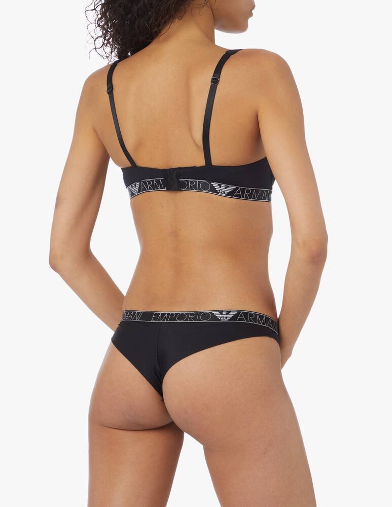 rinascente Emporio Armani Padded bralette - black