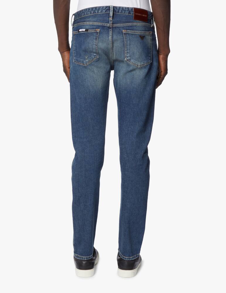 rinascente Emporio Armani Jeans dritto medio lavato - blu