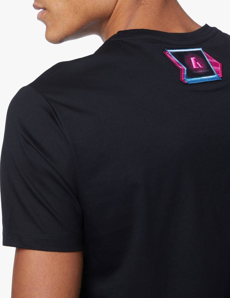 rinascente Emporio Armani Auto racing back t-shirt - black