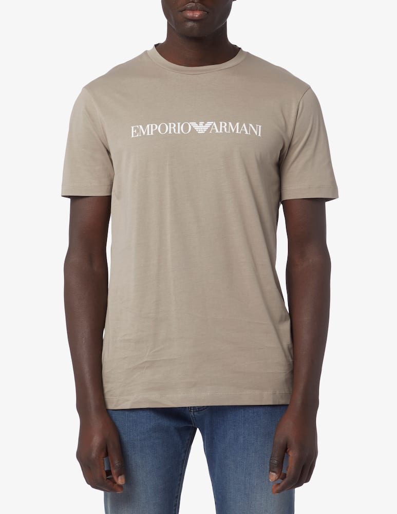Emporio Armani Logo writing t-shirt - picture 1 Emporio Armani Logo writing t-shirt - picture 1