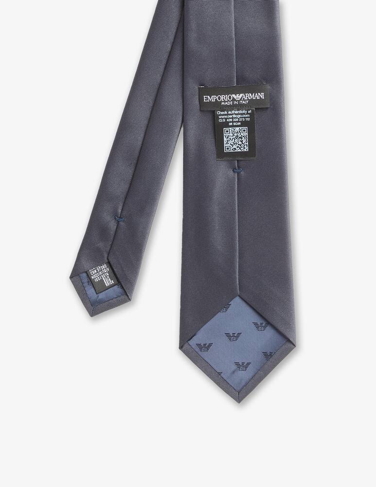rinascente Emporio Armani Cravatta unito logo pala - Grigio