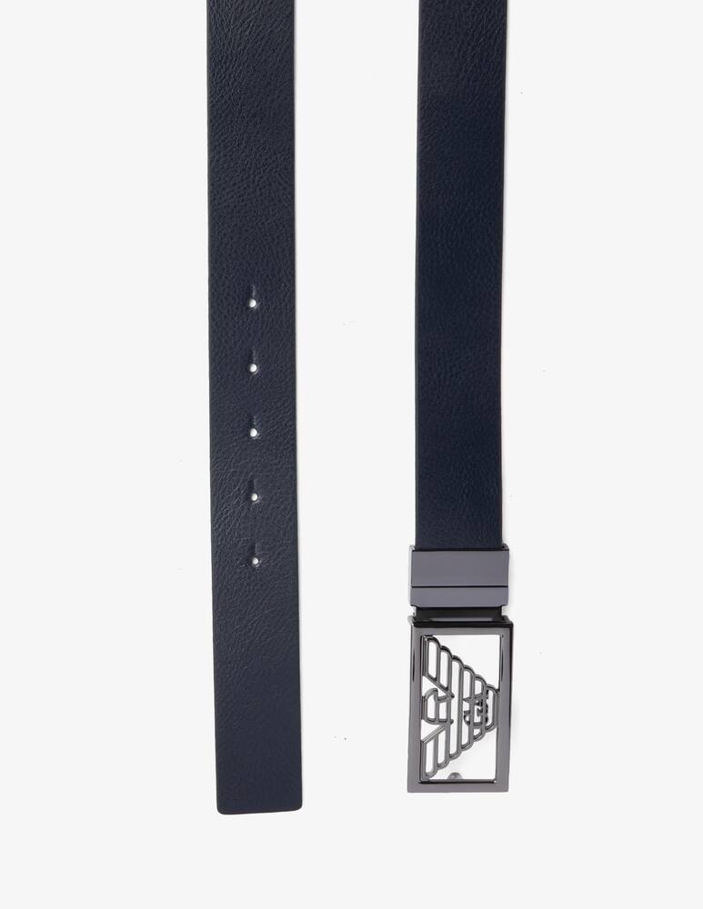 Emporio Armani Cintura reversibile eagle outline 35m - Nero - immagine 3 Emporio Armani Cintura reversibile eagle outline 35m - Nero - immagine 3