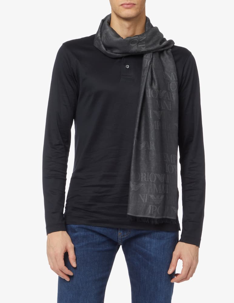 rinascente Emporio Armani Sciarpa con logo 